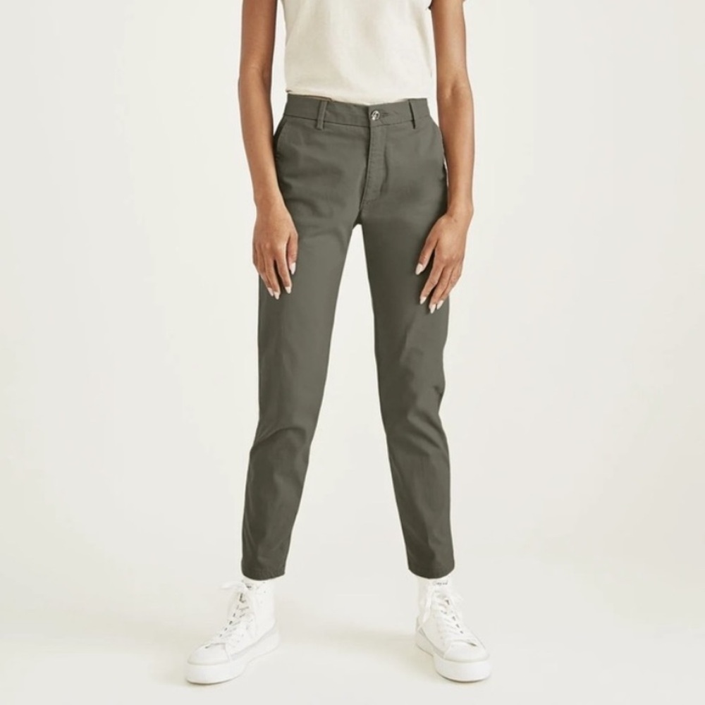 Dockers Olive Green Chino Trousers